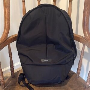 Bellroy Black Backpack Sleek Minimalist Design